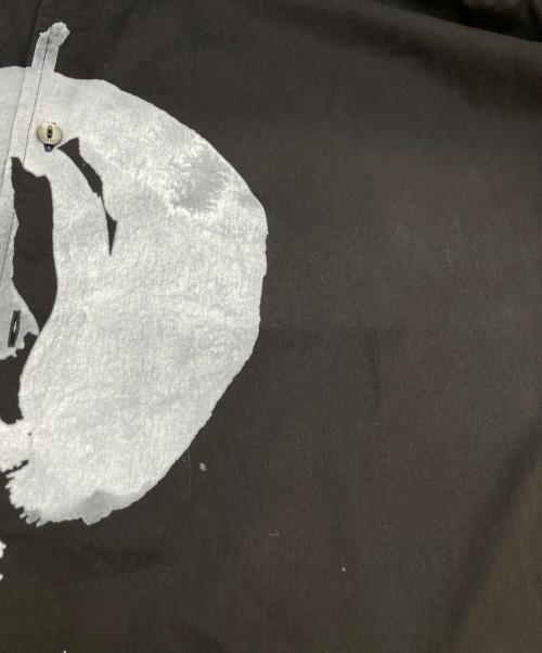 SHAREEF（シャリーフ）SHAREEF (シャリーフ) 22SS ABSTRACT APPLE SS SHIRT ブラック サイズ:3の古着・服飾アイテム