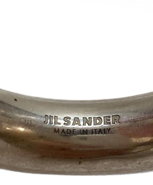 JIL SANDER（ジルサンダー）JIL SANDER (ジルサンダー) クラシック リング シルバー サイズ:Ｍの古着・服飾アイテム