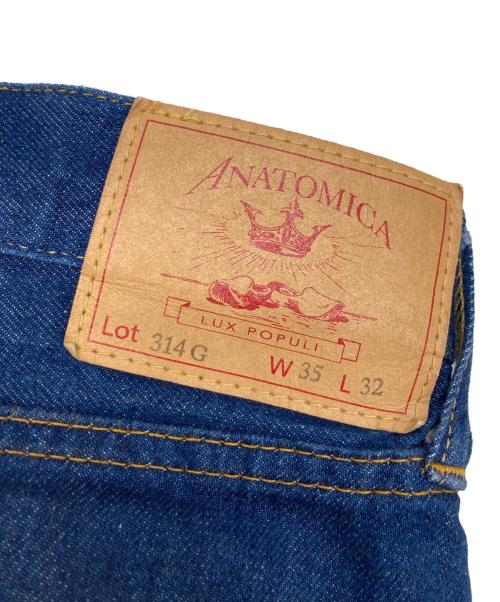 ANATOMICA（アナトミカ）ANATOMICA (アナトミカ) 314 GARY デニムパンツ インディゴ サイズ:W35の古着・服飾アイテム