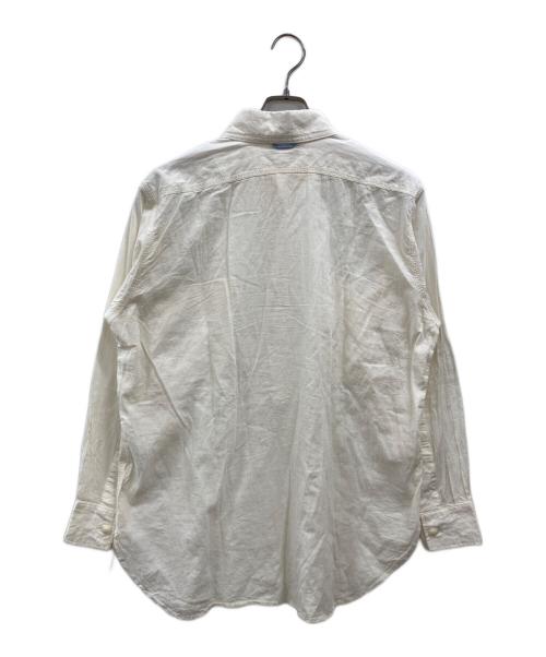 kenneth field（ケネスフィールド）kenneth field (ケネスフィールド) ハーフボタンワークシャツ アイボリー サイズ:Lの古着・服飾アイテム