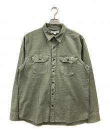 OUTERKNOWN（アウターノーン）の古着「ワークシャツ」｜グリーン