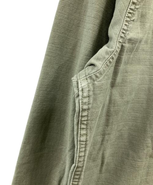 OUTERKNOWN（アウターノーン）OUTERKNOWN (アウターノーン) ワークシャツ グリーン サイズ:Lの古着・服飾アイテム