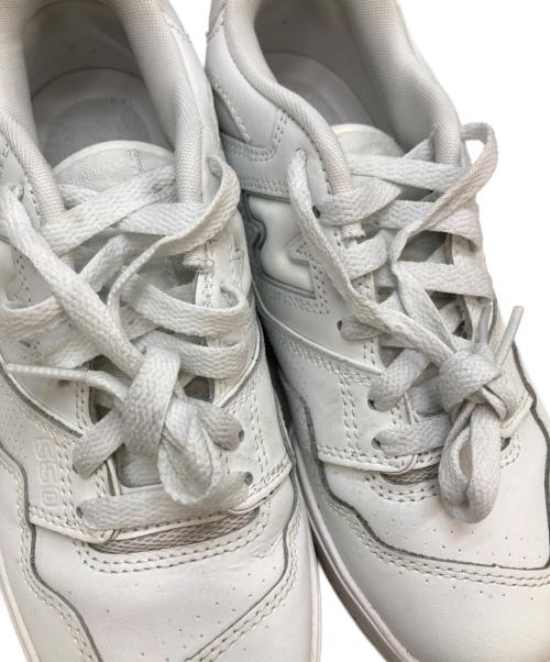 NEW BALANCE（ニューバランス）NEW BALANCE (ニューバランス) BB550WWW ホワイト サイズ:23の古着・服飾アイテム