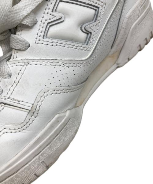 NEW BALANCE（ニューバランス）NEW BALANCE (ニューバランス) BB550WWW ホワイト サイズ:23の古着・服飾アイテム