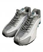 NIKEナイキ）の古着「SHOX R4」｜シルバー×ブルー
