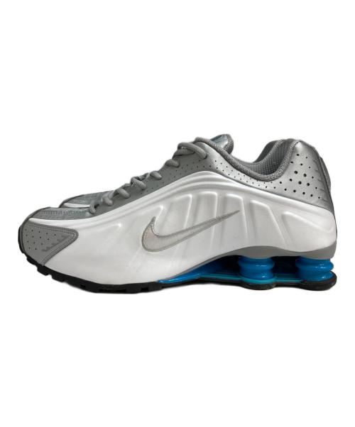 NIKE（ナイキ）NIKE (ナイキ) SHOX R4 シルバー×ブルー サイズ:28.5の古着・服飾アイテム