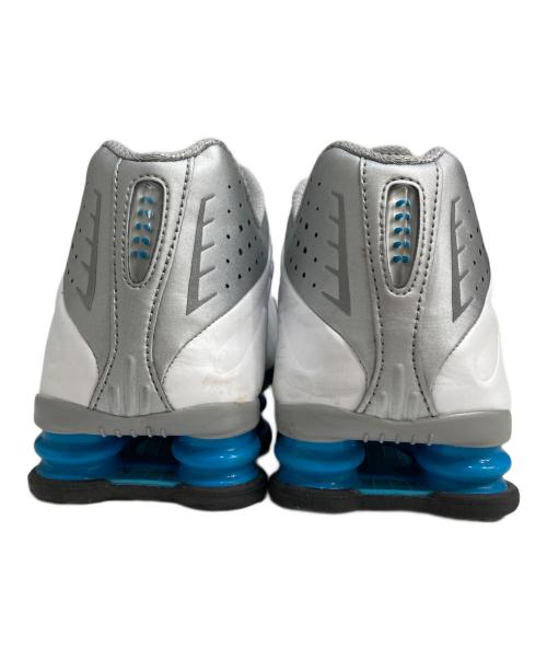 NIKE（ナイキ）NIKE (ナイキ) SHOX R4 シルバー×ブルー サイズ:28.5の古着・服飾アイテム