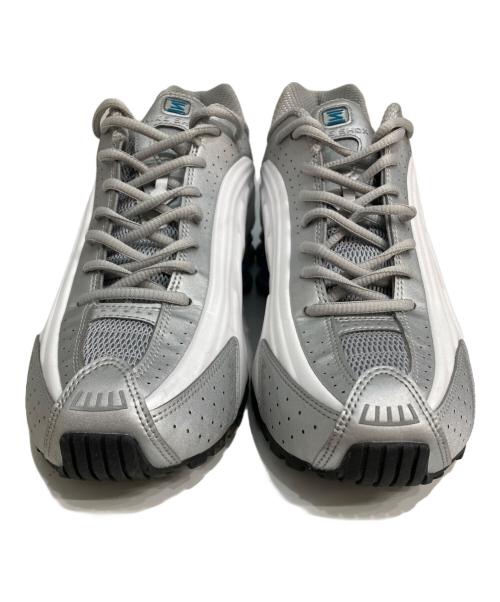 NIKE（ナイキ）NIKE (ナイキ) SHOX R4 シルバー×ブルー サイズ:28.5の古着・服飾アイテム