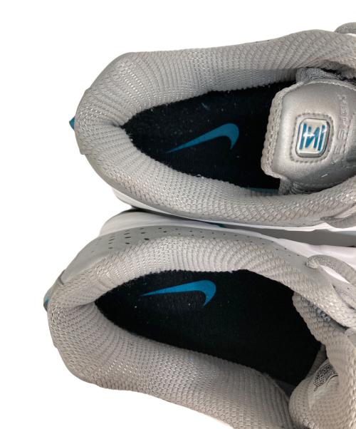 NIKE（ナイキ）NIKE (ナイキ) SHOX R4 シルバー×ブルー サイズ:28.5の古着・服飾アイテム