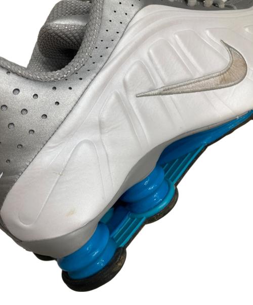 NIKE（ナイキ）NIKE (ナイキ) SHOX R4 シルバー×ブルー サイズ:28.5の古着・服飾アイテム