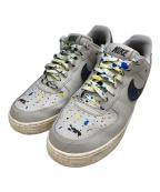 NIKEナイキ）の古着「Air Force 1 '07 LV8 'Paint Splatter」｜グレー