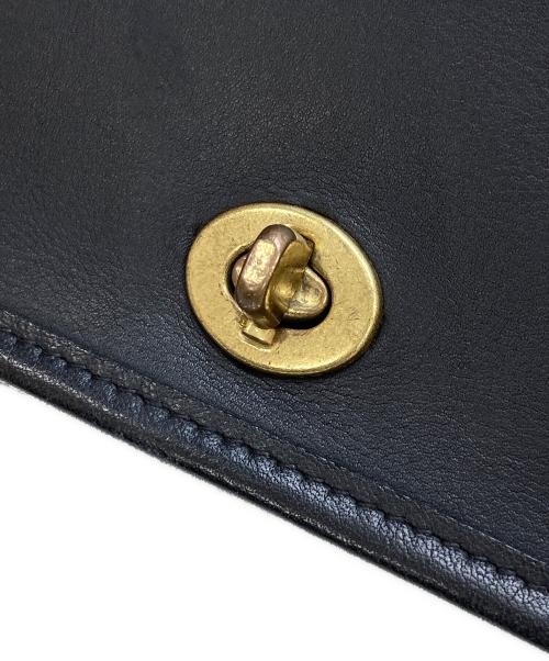 COACH（コーチ）COACH (コーチ) ターンロックショルダーバッグ ブラックの古着・服飾アイテム