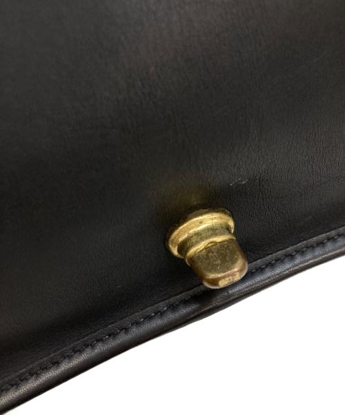 COACH（コーチ）COACH (コーチ) ターンロックショルダーバッグ ブラックの古着・服飾アイテム
