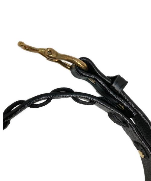 TORY LEATHER（トリーレザー）TORY LEATHER (トリーレザー) 2666 MINI HOOF PICK BELT ブラック サイズ:30の古着・服飾アイテム
