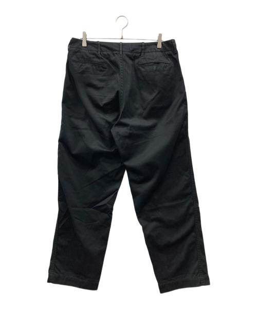 nanamica（ナナミカ）nanamica (ナナミカ) Wide Chino Pants ブラック サイズ:34の古着・服飾アイテム