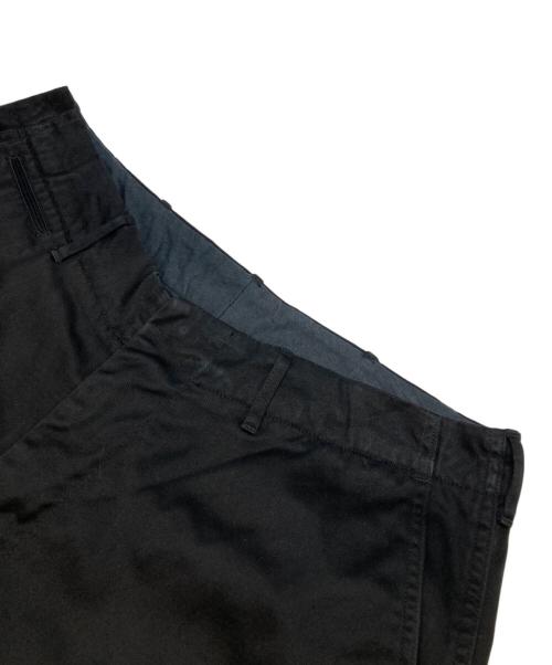 nanamica（ナナミカ）nanamica (ナナミカ) Wide Chino Pants ブラック サイズ:34の古着・服飾アイテム