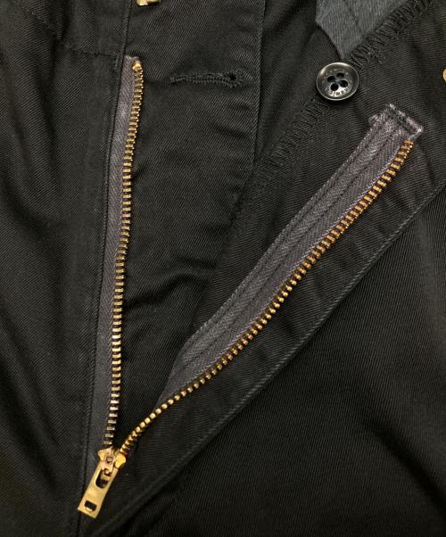 nanamica（ナナミカ）nanamica (ナナミカ) Wide Chino Pants ブラック サイズ:34の古着・服飾アイテム