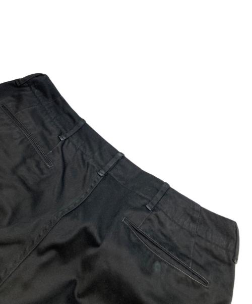 nanamica（ナナミカ）nanamica (ナナミカ) Wide Chino Pants ブラック サイズ:34の古着・服飾アイテム