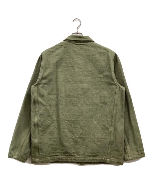 ONI DENIM（オニデニム）ONI DENIM (オニデニム) 18oz Olive Denim Coveralls オリーブ サイズ:42の古着・服飾アイテム
