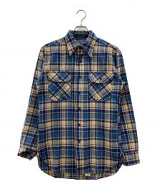 PENDLETON（ペンドルトン）の古着「ウールチェックシャツ」｜ネイビー