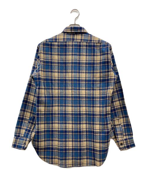 PENDLETON（ペンドルトン）PENDLETON (ペンドルトン) ウールチェックシャツ ネイビー サイズ:Sの古着・服飾アイテム