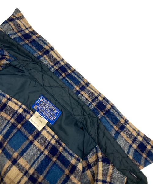 PENDLETON（ペンドルトン）PENDLETON (ペンドルトン) ウールチェックシャツ ネイビー サイズ:Sの古着・服飾アイテム