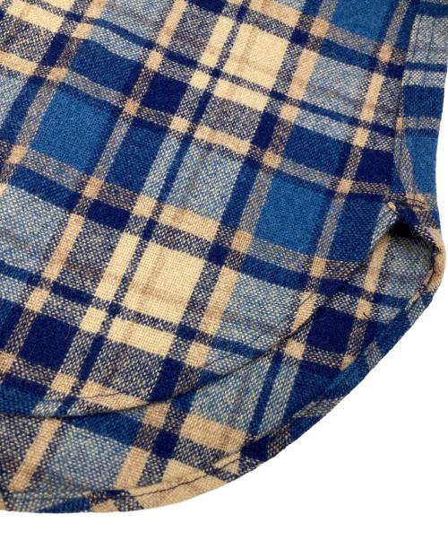 PENDLETON（ペンドルトン）PENDLETON (ペンドルトン) ウールチェックシャツ ネイビー サイズ:Sの古着・服飾アイテム