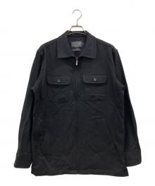 PENDLETON（ペンドルトン）の古着「ウールジップアップジャケット」｜ブラック