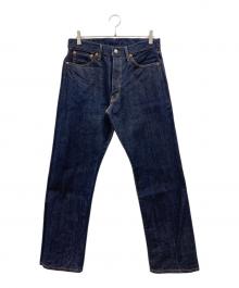 MARUNI JEANS（マルニジーンズ）の古着「毘沙門天 天然藍ジーンズ」｜インディゴ