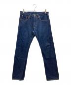 ONI DENIMオニデニム）の古着「12.5oz 天然藍ローテンションデニム タイトストレート」｜インディゴ