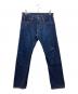 ONI DENIM（オニデニム）の古着「12.5oz 天然藍ローテンションデニム タイトストレート」｜インディゴ