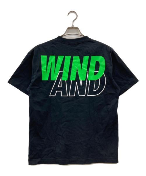 WIND AND SEA（ウィンダンシー）WIND AND SEA (ウィンダンシー) OG SEE S/S TEE ブラック×グリーン サイズ:Sの古着・服飾アイテム