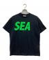 WIND AND SEA（ウィンダンシー）の古着「OG SEE S/S TEE」｜ブラック×グリーン