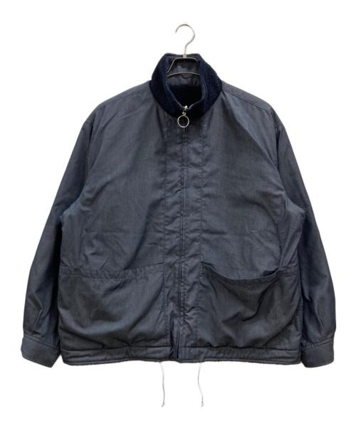 nanamica（ナナミカ）nanamica (ナナミカ) Reversible Dock Jacket インディゴ×ネイビー サイズ:Lの古着・服飾アイテム