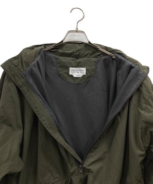 ENDS and MEANS（エンズアンド ミーンズ）ENDS and MEANS (エンズアンド ミーンズ) ハーフジップナイロンジャケット オリーブ サイズ:XLの古着・服飾アイテム