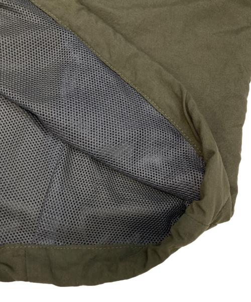 ENDS and MEANS（エンズアンド ミーンズ）ENDS and MEANS (エンズアンド ミーンズ) ハーフジップナイロンジャケット オリーブ サイズ:XLの古着・服飾アイテム