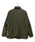 ENDS and MEANS (エンズアンド ミーンズ) ハーフジップナイロンジャケット オリーブ サイズ:XL：18000円