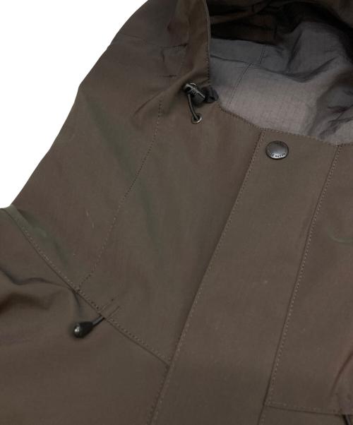 ENDS and MEANS（エンズアンド ミーンズ）ENDS and MEANS (エンズアンド ミーンズ) 3-LAYER MOUNTAIN PARKA ブラウン サイズ:XLの古着・服飾アイテム