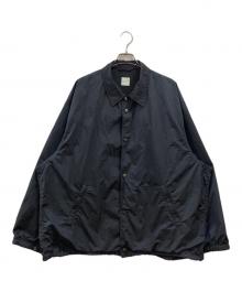 WIDE DAD（ワイド ダット）の古着「NYLON COACH JACKET」｜ネイビー