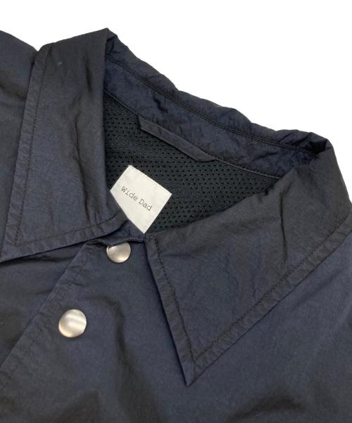 WIDE DAD（ワイド ダット）WIDE DAD (ワイド ダット) NYLON COACH JACKET ネイビー サイズ:2の古着・服飾アイテム