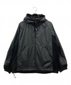 BROOXON×URBSブロックソン×ユーアールビーエス）の古着「U.P.S. AIRLITE WARM SWEAT HOODIE」｜ブラック