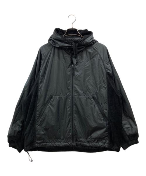 BROOXON（ブロックソン）BROOXON (ブロックソン) URBS (ユーアールビーエス) U.P.S. AIRLITE WARM SWEAT HOODIE ブラック サイズ:Lの古着・服飾アイテム