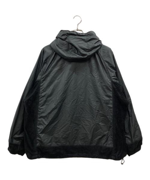BROOXON（ブロックソン）BROOXON (ブロックソン) URBS (ユーアールビーエス) U.P.S. AIRLITE WARM SWEAT HOODIE ブラック サイズ:Lの古着・服飾アイテム