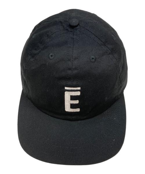 ENNOY（エンノイ）ENNOY (エンノイ) E LOGO CAP ブラックの古着・服飾アイテム