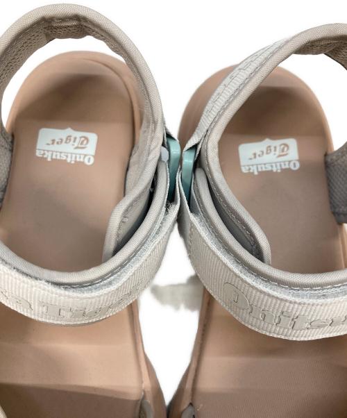 Onitsuka Tiger（オニツカタイガー）Onitsuka Tiger (オニツカタイガー) OHBORI STRAP グレー×ベージュ サイズ:23の古着・服飾アイテム