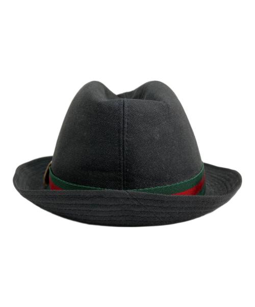 GUCCI（グッチ）GUCCI (グッチ) ハット ブラック サイズ:Mの古着・服飾アイテム