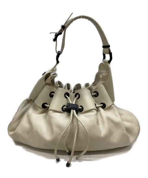 BURBERRY（バーバリー）BURBERRY (バーバリー) ワンショルダーバッグ アイボリーの古着・服飾アイテム