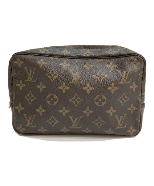 LOUIS VUITTON（ルイ ヴィトン）LOUIS VUITTON (ルイ ヴィトン) バニティポーチ ブラウンの古着・服飾アイテム