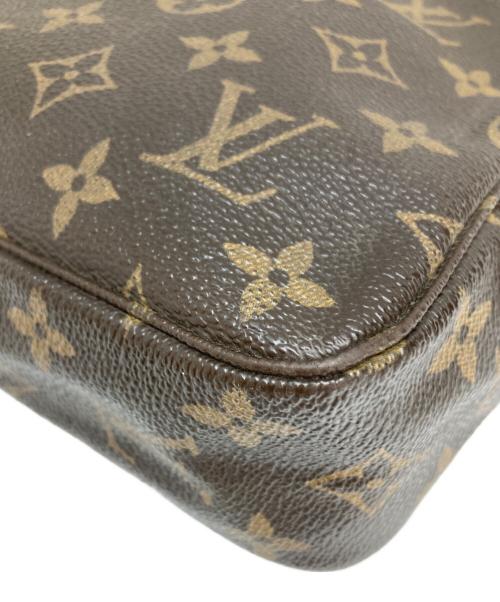 LOUIS VUITTON（ルイ ヴィトン）LOUIS VUITTON (ルイ ヴィトン) バニティポーチ ブラウンの古着・服飾アイテム