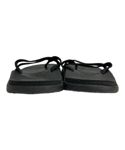 ISLAND SLIPPER（アイランドスリッパ）ISLAND SLIPPER (アイランドスリッパ) レザートングサンダル ブラック サイズ:9の古着・服飾アイテム